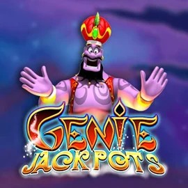 Genie Jackpots by Blueprint Gaming, showcased at bigluckycasino.eu – game logo