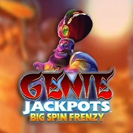 Genie Jackpots: Big Spin Frenzy logo by Blueprint Gaming at BigLucky Casino