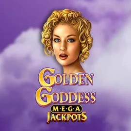 Golden Goddess Megajackpots casino game by IGT – featured logo at BigLucky Casino