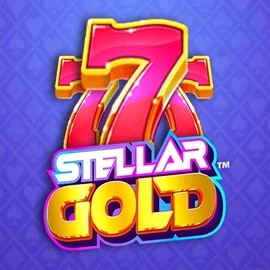 Stellar Gold by Snowborn Games, showcased at bigluckycasino.eu – game logo